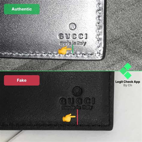 how to spot fake gucci wallet 2017|how to tell authentic Gucci.